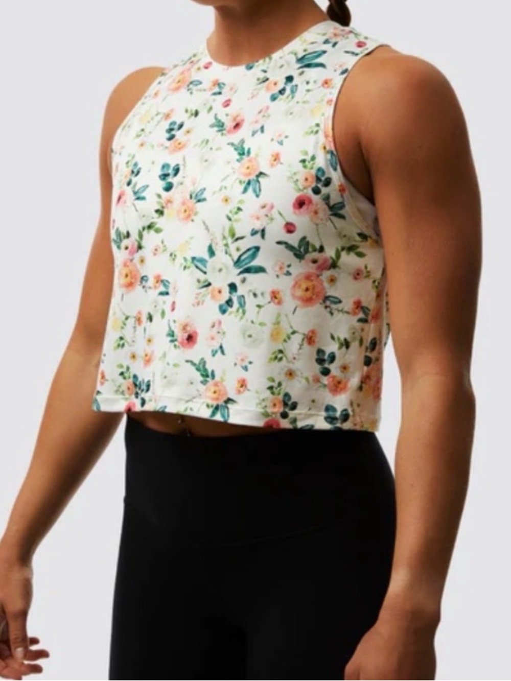 Born Primitive Subtle Flex Tank Floral Wallflower Size Small EUC